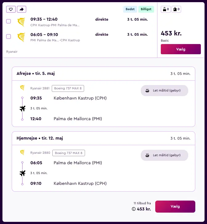 Billede af rejsetilbuddet Rejsetilbud: 1 uges forårstur til Mallorca, direkte fly tur/retur fra 453 kr.