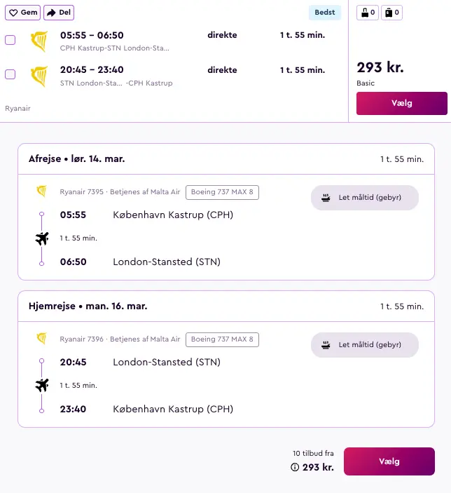 Billede af rejsetilbuddet Rejsetilbud: Forlænget weekend i London, direkte fly tur/retur fra kun 293 kr.